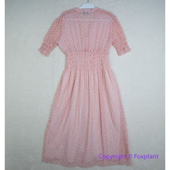 En Saison Caldera A-Line Gingham Print Midi Dress, size S - Picture 11 of 16